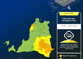 BMKG: Sebagian Wilayah Banten Potensi Diguyur Hujan