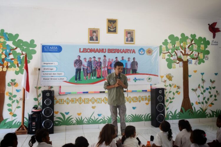 Guru Muda Pijar dan CT Arsa Foundation Gelar “Leomanu Berkarya”