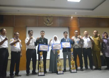 Siswa SMA Negri 1 Pandeglang Raih Juara Satu Pelajar Pelopor Keselamatan Lalin Tingkat Provinsi Banten