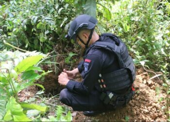 Soal Temuan Bom di Pandeglang, Subden Jibom Brimob Banten lakukan Pengamanan dan Pendisposalan