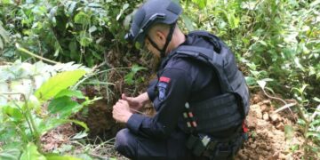 Soal Temuan Bom di Pandeglang, Subden Jibom Brimob Banten lakukan Pengamanan dan Pendisposalan