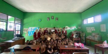 KKM 32 Uniba, Gelar Sosialisasi Pentingnya Menyikat Gigi dan Mencuci Tangan