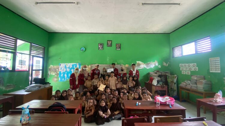 KKM 32 Uniba, Gelar Sosialisasi Pentingnya Menyikat Gigi dan Mencuci Tangan