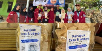 Dorong Inovasi UMKM Desa Tanara, KKM 32 Uniba Bantu Kreasikan Kemasan Produk