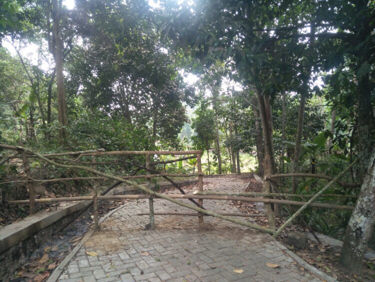 Pemdes Gerendong Diduga Serobot Lahan Milik Warga Untuk Bangun Paving Blok dan TPT