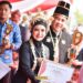 Bupati dan Ketua TP PKK Pesawaran Peringati Hari Sumpah Pemuda Dengan Berbusana Keraton