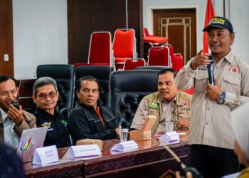 5.000 Warga Terdampak Banjir di Simulasikan pada Table Top Simulation Renkon AMPLS Aceh