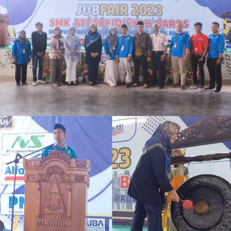 Dihadiri Ratusan Pencari Kerja, SMK Attaufiqiyyah Baros  Selenggarakan Acara JOBFAIR