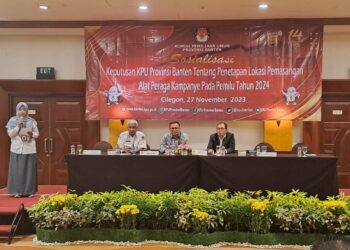 KPU Provinsi Banten Sosialisasikan Mekanisme Kampanye Pemilu 2024