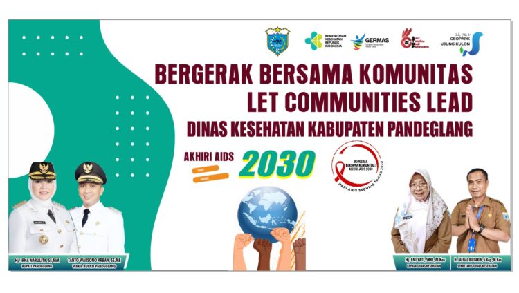 Peringati Hari AIDS 2023, Dinkes Pandeglang : Bergerak Bersama Komunitas Akhiri AIDS 2030