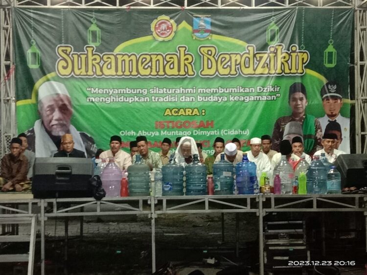 Karang Taruna dan Pemdes Sukamenak Gelar Acara Sukamenak Berdzikir