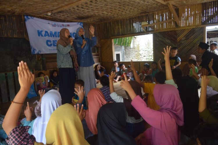 Lintas Komunitas Literasi di Serang Gelar Kampung Ceria