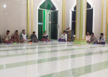 Ranting NU Negara Saka Gelar Lailatul Ijtima’ di Masjid Nurul Hidayah