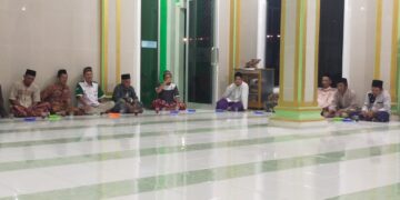Ranting NU Negara Saka Gelar Lailatul Ijtima’ di Masjid Nurul Hidayah