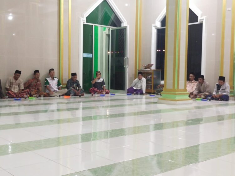 Ranting NU Negara Saka Gelar Lailatul Ijtima’ di Masjid Nurul Hidayah