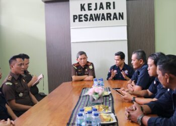 IWO Indonesia Gelar Audiensi Dengan Kejari Pesawaran Lampung