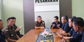 IWO Indonesia Gelar Audiensi Dengan Kejari Pesawaran Lampung