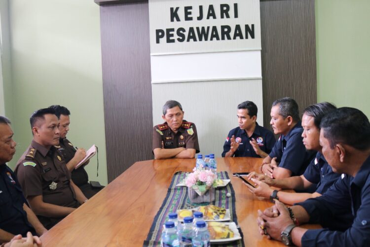 IWO Indonesia Gelar Audiensi Dengan Kejari Pesawaran Lampung