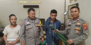 Bhabinkamtibmas Polres Pandeglang Berhasil Cegah dan Amankan Pelaku Perang Sarung