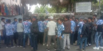 Badak Banten Demo Bawaslu Lebak