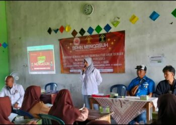 Cegah Kenakalan dan Kriminalitas Anak, Posbakum Adin Lampung bersama KNPI Sosialisasi Program “BPHN Mengasuh”