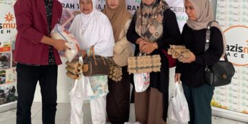 LAZISMU Aceh Salurkan Paket Ramadhan Untuk Masyarakat Banda Aceh dan Aceh Besar