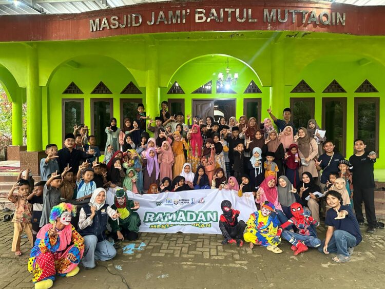 Fino Badut Gelar Kegiatan Ramadan Menyenangkan di Wanasalam