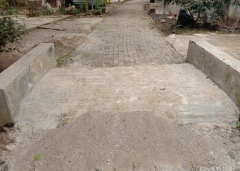 Proyek Pembangunan Gorong Gorong di Desa Perdana Terkesan Asal Jadi