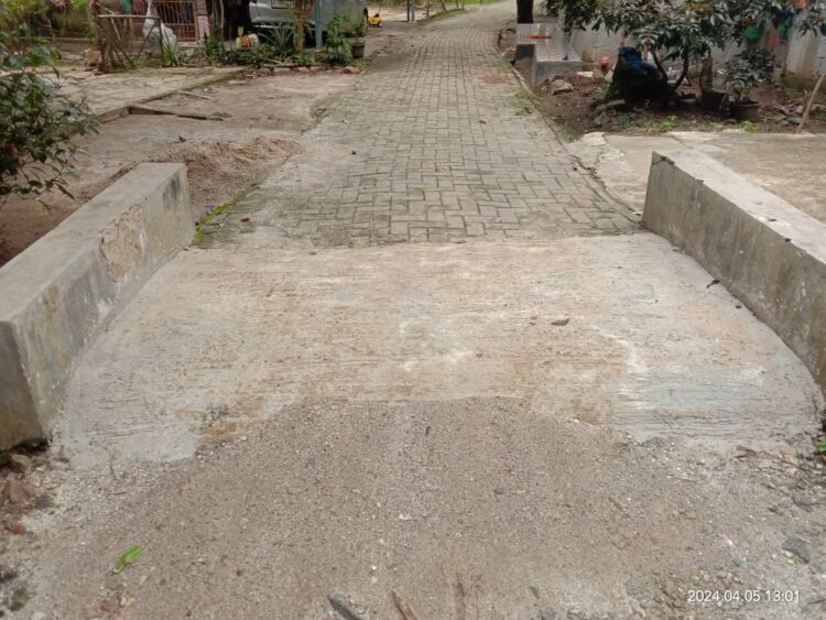 Proyek Pembangunan Gorong Gorong di Desa Perdana Terkesan Asal Jadi