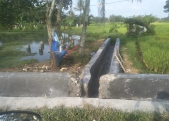 Selain Abaikan UU KIP, Proyek Rehabilitasi Irigasi di Citaman Juga Diduga Asal Jadi