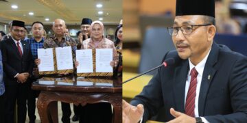 Haji Uma Usulkan Zonasi Bidang Usaha Dalam Rapat Kerja Menteri Koperasi dan UKM dengan Komite IV DPD RI