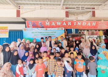 Pemuda Muhammadiyah Pidie Bagi Kebahagiaan Bersama Anak Yatim dan Dhuafa