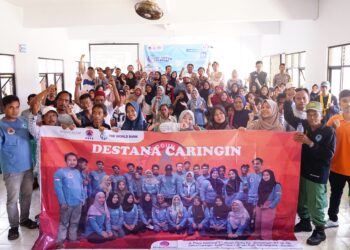 Peringati HKBN 2024, Desa Caringin Gelar Simulasi Evakuasi Bencana Gempa dan Tsunami