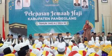Pemkab Pandeglang Lepas Jemaah Haji Kloter 15 