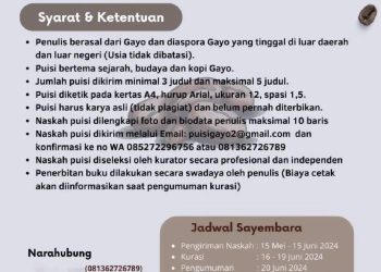 Komunitas TGI dan KSBB Galang Penerbitan Buku Antologi Menulis Tentang Gayo