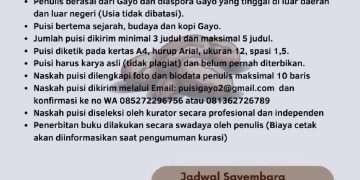 Komunitas TGI dan KSBB Galang Penerbitan Buku Antologi Menulis Tentang Gayo