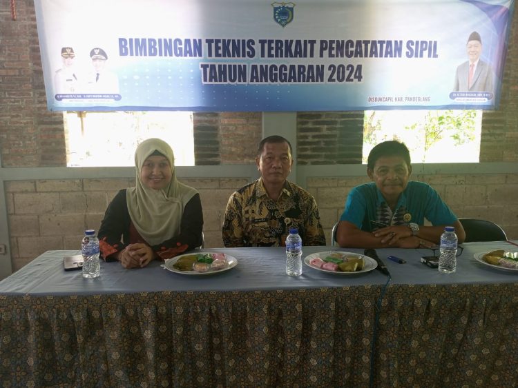 Disdukcapil Pandeglang Gelar Bimtek Pencatatan Sipil 2024