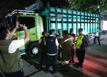 Satgas Pangan Polda Banten Cek Kesehatan Hewan Qurban yang Masuk Wilayah Banten