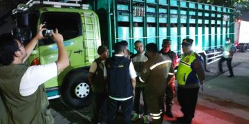 Satgas Pangan Polda Banten Cek Kesehatan Hewan Qurban yang Masuk Wilayah Banten