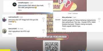 KPU Pandeglang Umumkan Hasil Sleksi PPS, Netizen : Percuma Nilai CAT Tinggi Kalo Kita Gaada Ordal