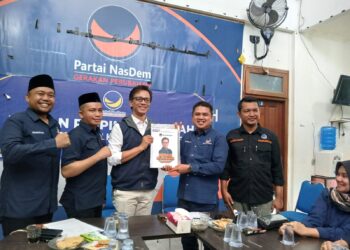 Irwan Djohan Resmi Daftarkan Diri Sebagai Bakal Calon Wali Kota Banda Aceh Ke NasDem Banda Aceh
