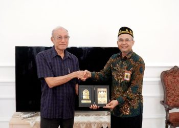 Wali Nanggroe Terima Kunjungan Silaturahmi Kakanwil Pajak Aceh