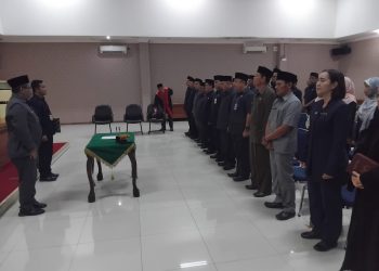 Sekda Pandeglang Lantik Puluhan Pejabat Esselon III dan IV