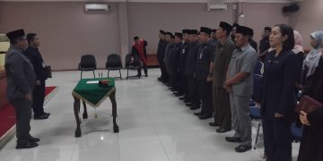 Sekda Pandeglang Lantik Puluhan Pejabat Esselon III dan IV