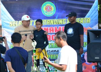 Dalam Pembukaan Turnamen KT Aceh Tamiang Muncul Teriakkan Suprianto Calon Bupati