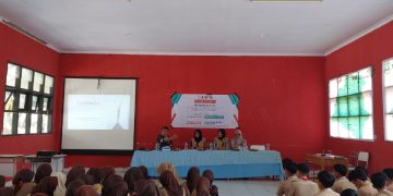 Kukerta 87 UIN SMH Banten Gelar Seminar Pendidikan di SMKN 1 Cileles