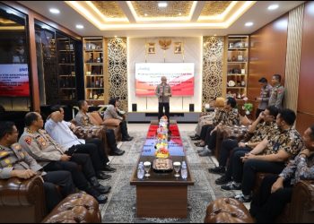 Wakapolda Banten Pimpinan MoU Antara Polda Banten Dengan Perum Bulog