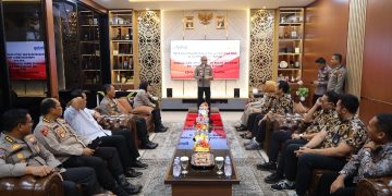 Wakapolda Banten Pimpinan MoU Antara Polda Banten Dengan Perum Bulog