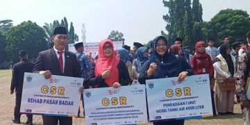 Perumdam Tirta Berkah Dapat Bantuan CSR dari Pemkab Pandeglang