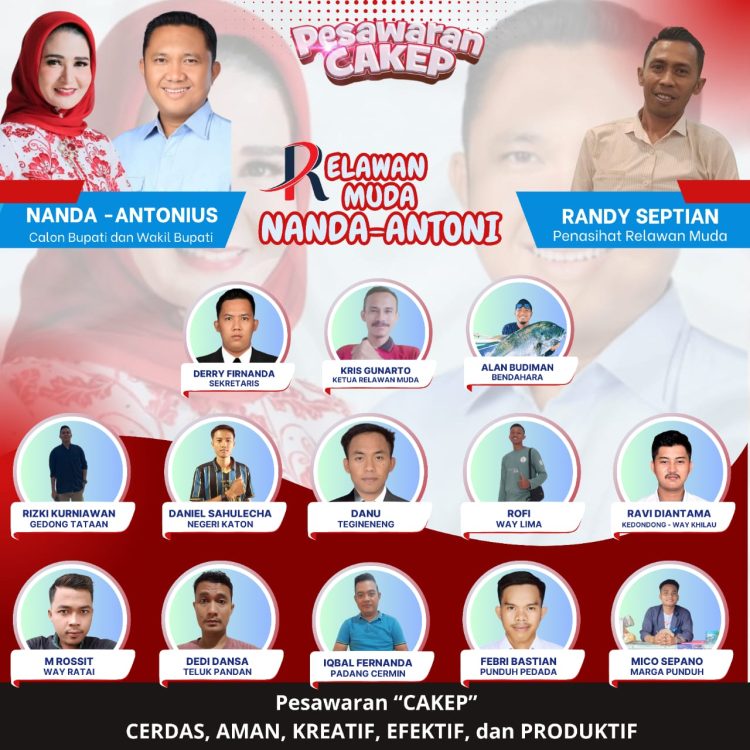 Relawan Muda Nanda-Antonius Siap Menangkan Pilkada 2024